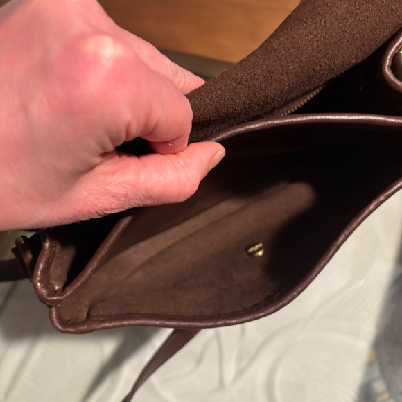 Vintage Coach Prairie Bag Style 9954 in Mahogany - Picture 10 of 16